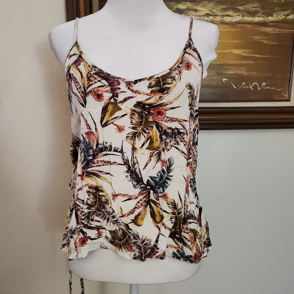 O'neill Tropical Low Back Relaxed Tank Top